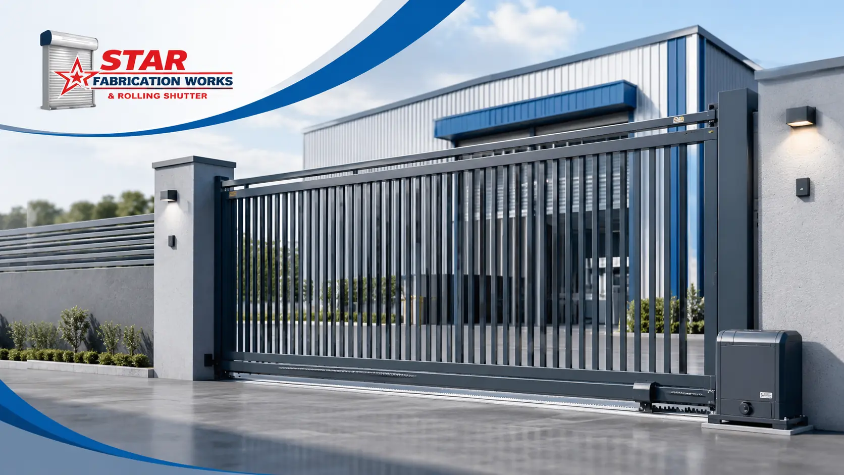 Industrial Sliding Gate