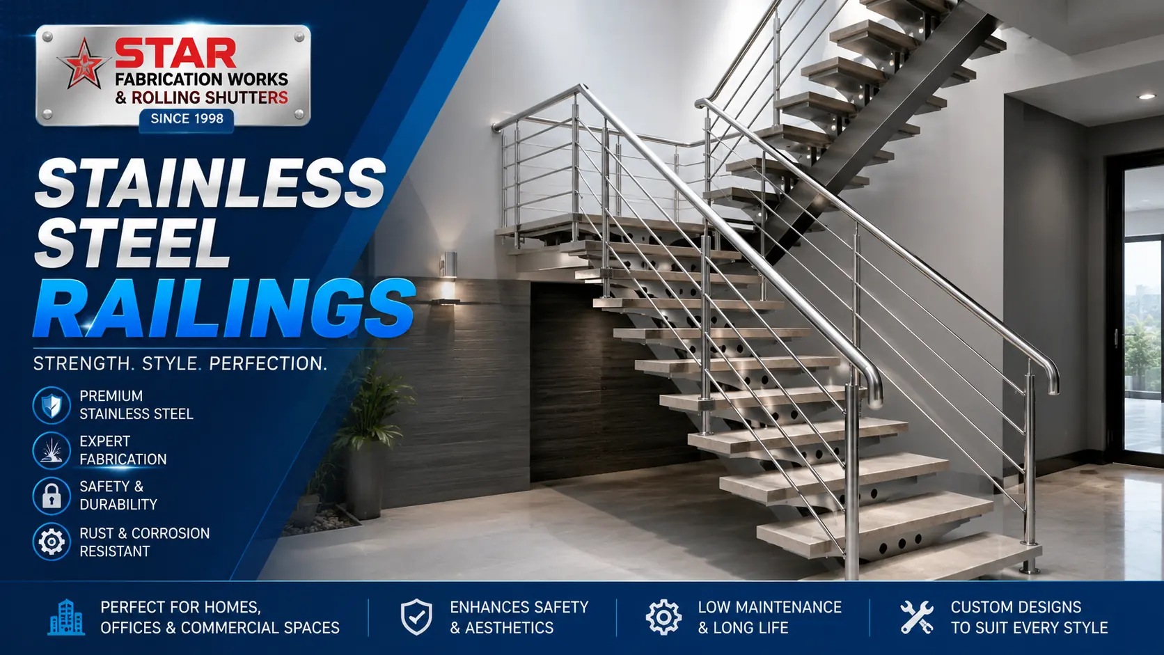 Stainless Steel Railings